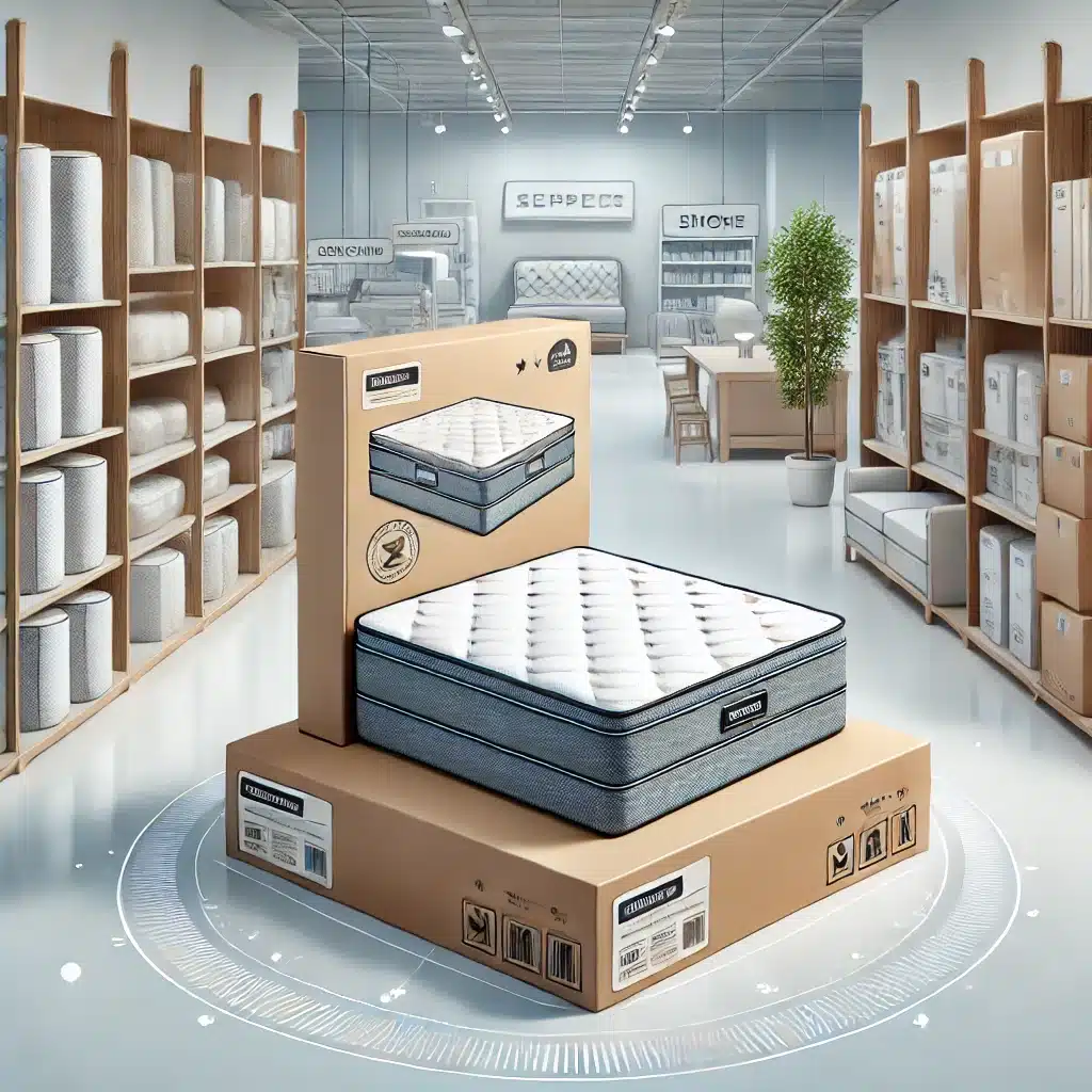 chatgpt-box-mattress-in-store